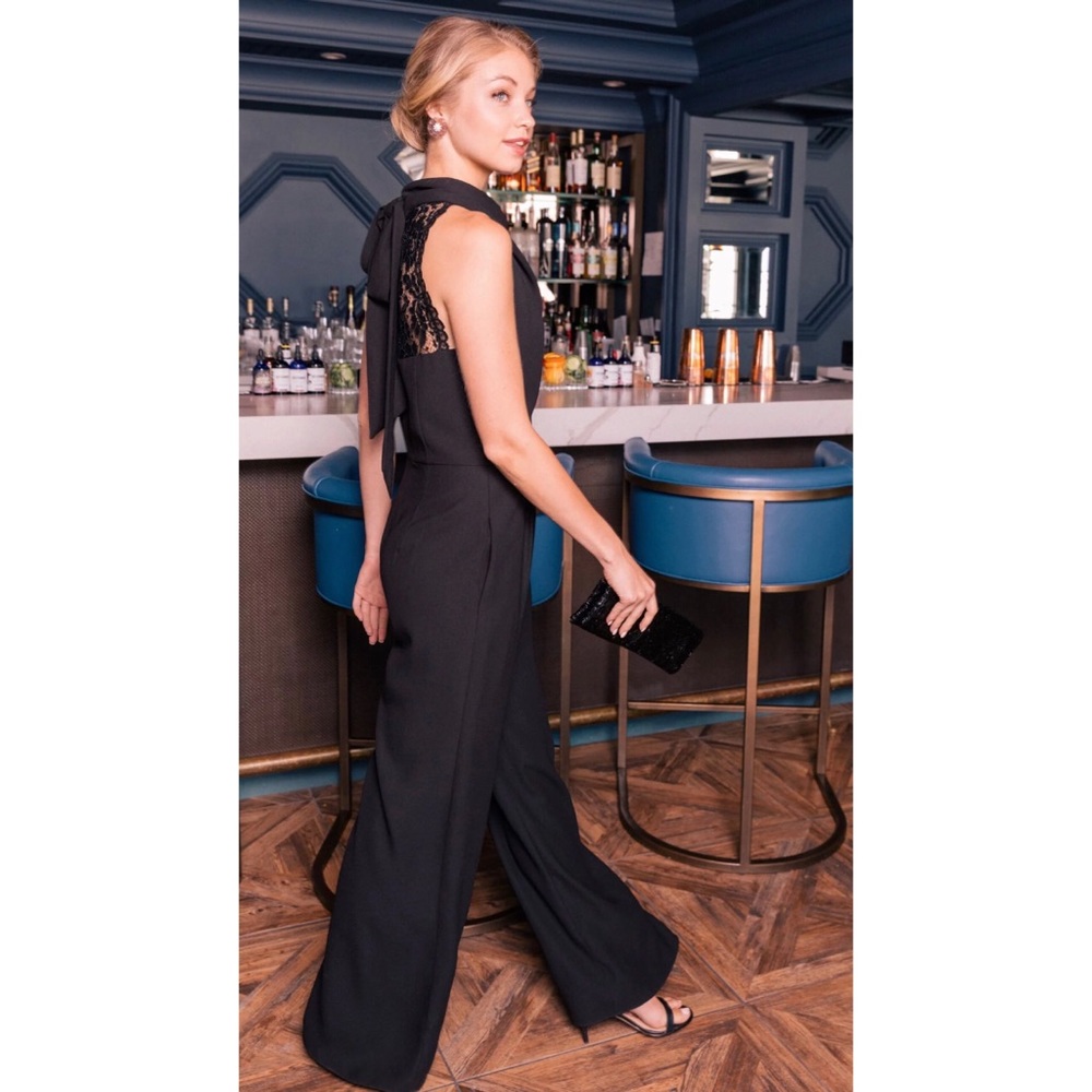 NWT Gal Meets Glam Melanie Jumpsuit - Picture 3 of 11